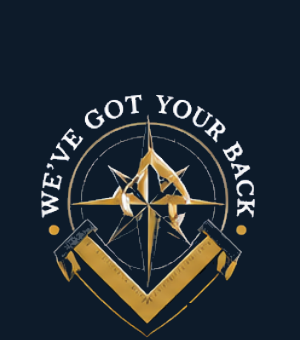 Scope Guardian shield with the words We've got your back